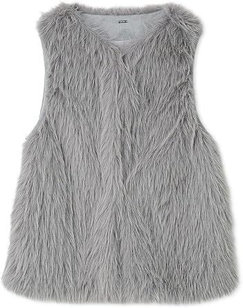 Amazon | [ミラオーウェン] ノーカラーフェイクファーベスト